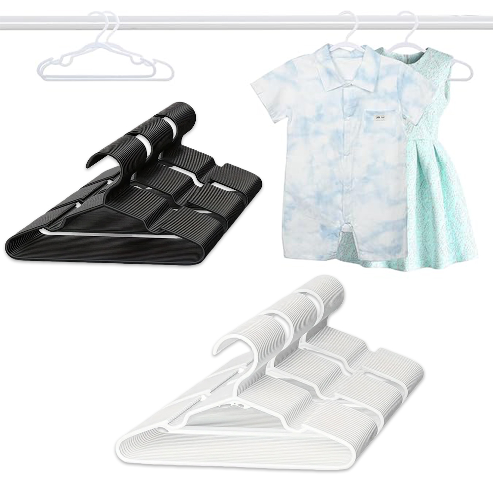 Baby Clothing Organizer - 10/20 Stück rutschfeste Kleiderbügel für Säuglinge