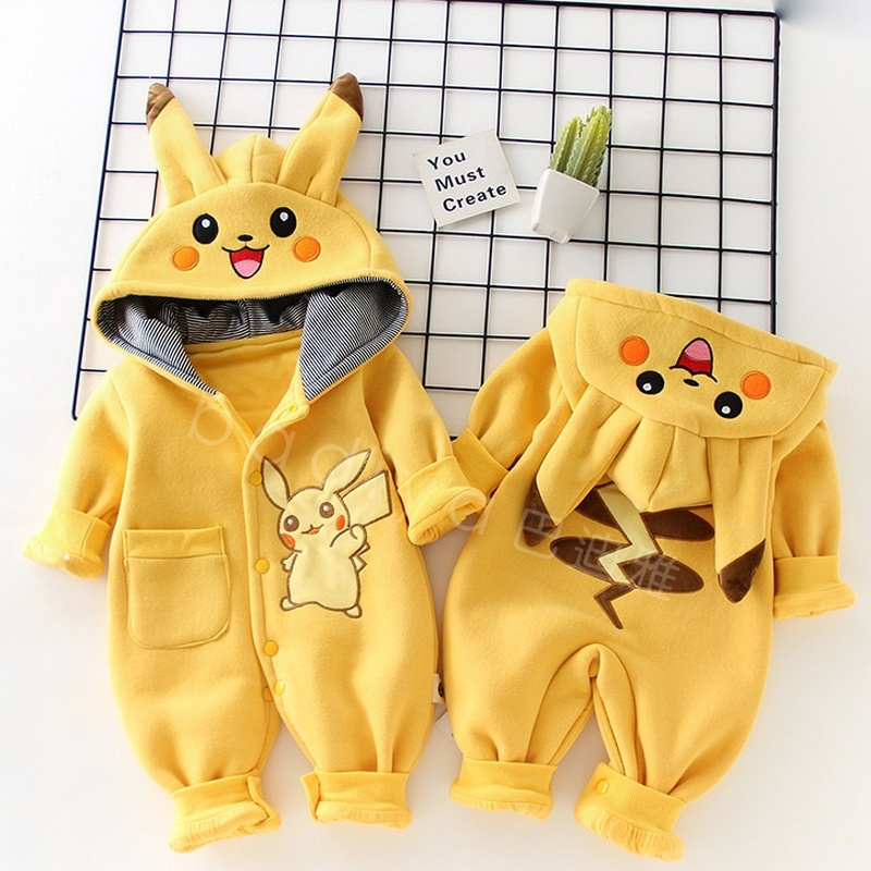 Baby Clothing Japan - Cartoon Pocket Monsters Baby-Pyjama für Neugeborene,