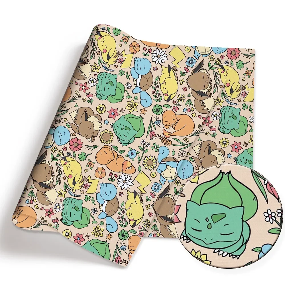 Pokemon Cartoon Fabric140*50cm – Baby Clothing Japan Bewertung und Preis