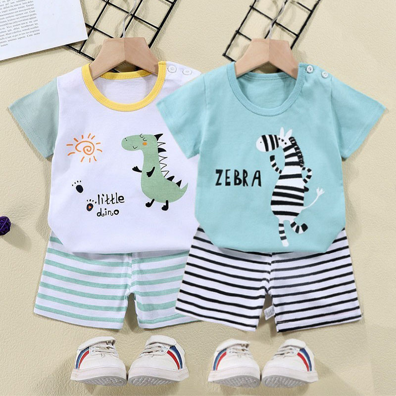 Baumwolle T-shirts + Shorts 2- – Baby Clothing Essentials Bewertung und Preis
