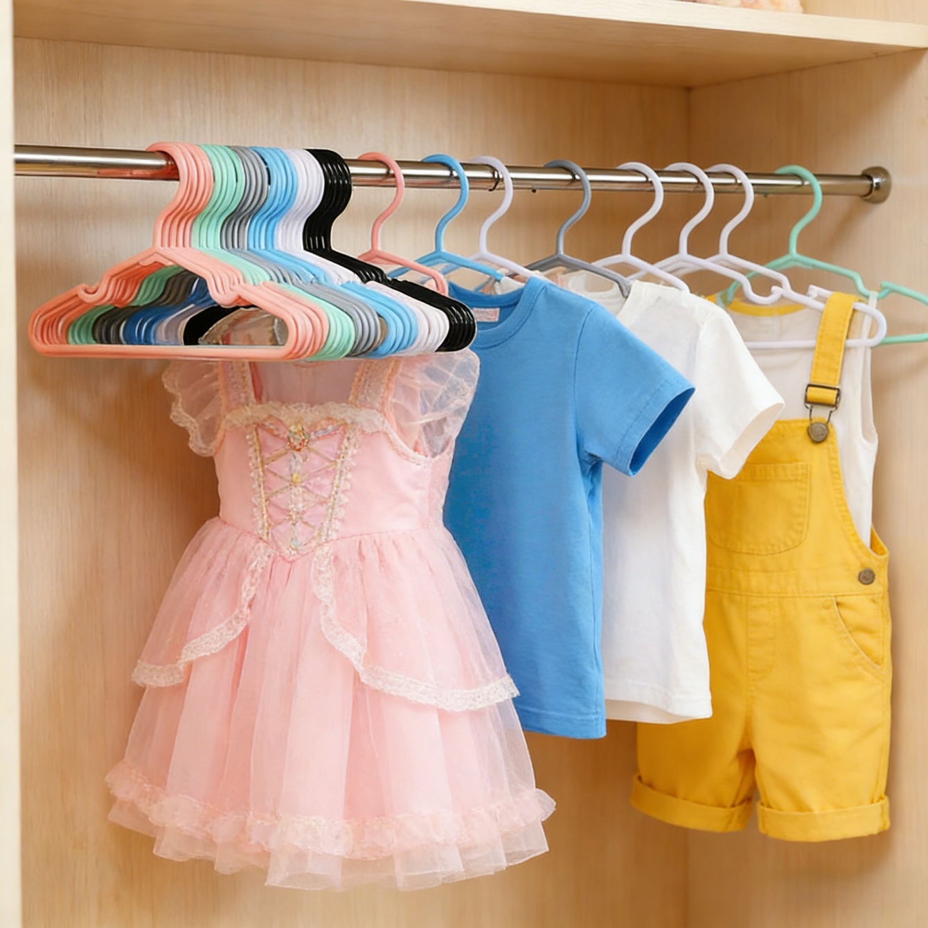 10/20 Stück rutschfeste Kleide – Baby Clothing Organizer Bewertung und Preis