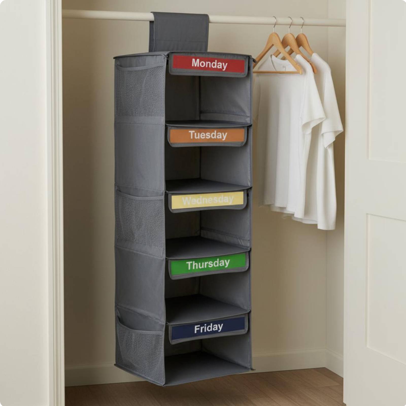 7-stöckige Hängeaufbewahrungst – Baby Clothing Organizer Bewertung und Preis